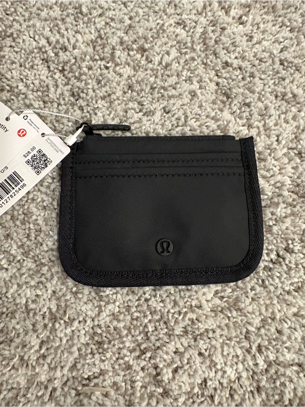 Lululemon True Identity Card Case Black NWT